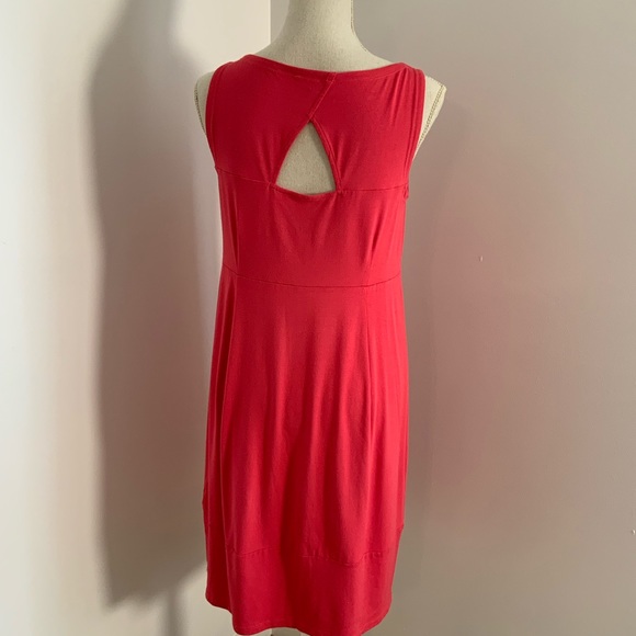 Eileen Fisher Dress Viscose Jersey Cutout‎ - Picture 6 of 7